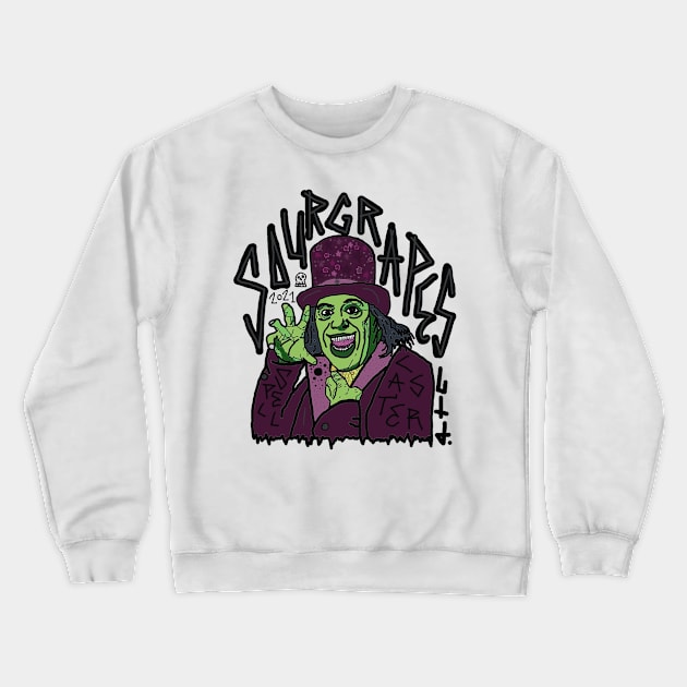 "Spell Caster" Crewneck Sweatshirt by SourGrapesFashion